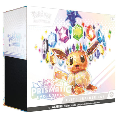 PRE-ORDER: Pokemon - Scarlet & Violet 8.5 - Prismatic Evolutions - Elite Trainer Box (ETB) - TWO PER CUSTOMER