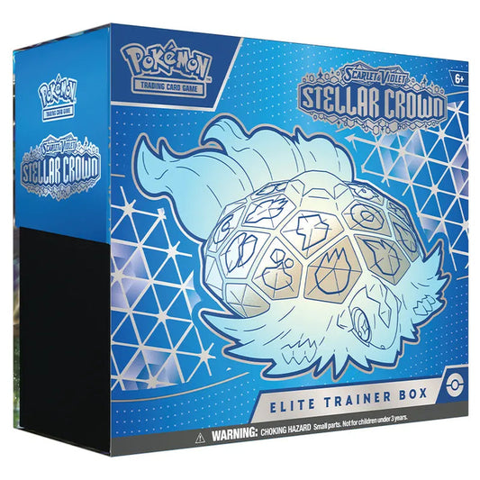 PRE-ORDER: Pokemon - Scarlet & Violet 7 - Stellar Crown - Elite Trainer Box