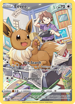 Pokemon Singles - Brilliant Stars - TG - Eevee TG11/TG30