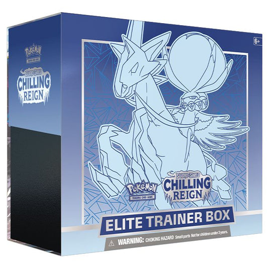 Pokemon - Chilling Reign - Elite Trainer Box- Ice Rider Calyrex