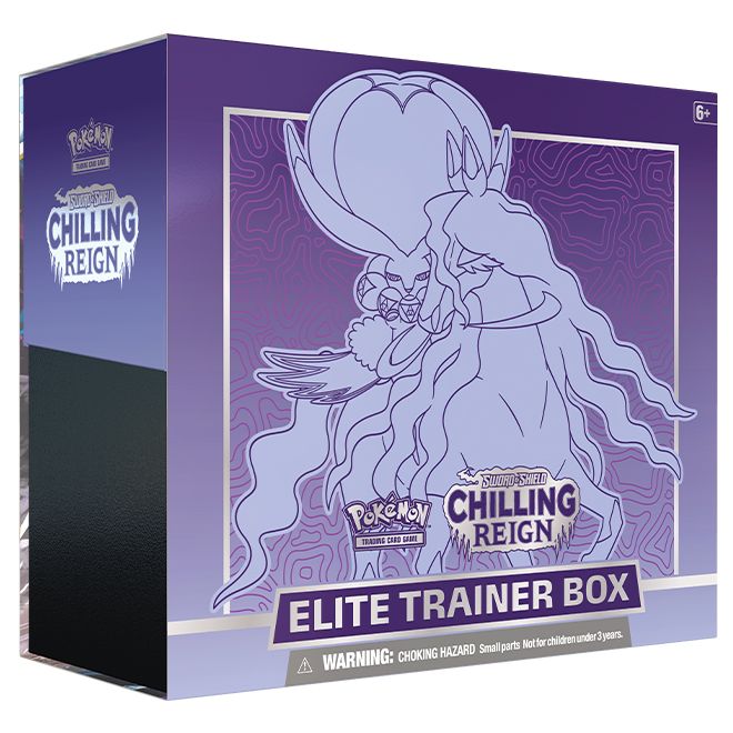 Pokemon - Chilling Reign - Elite Trainer Box- Shadow Rider Calyrex
