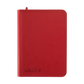 Vault X - 9-Pocket Exo-Tec® - Zip Binder - Fire Red