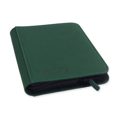 Vault X - 4-Pocket Exo-Tec® - Zip Binder - Forest Green