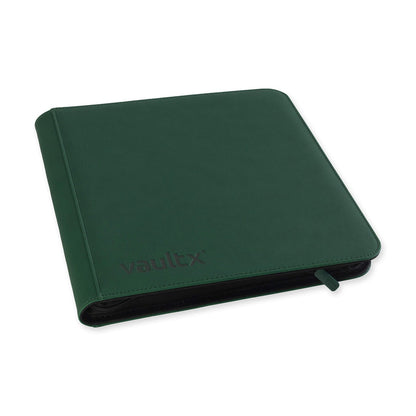 Vault X - 12-Pocket Exo-Tec® - Zip Binder - Forest Green