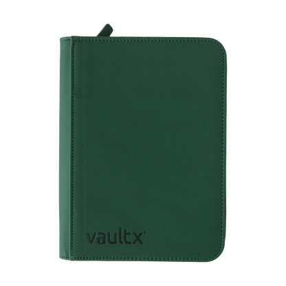 Vault X - 4-Pocket Exo-Tec® - Zip Binder - Forest Green