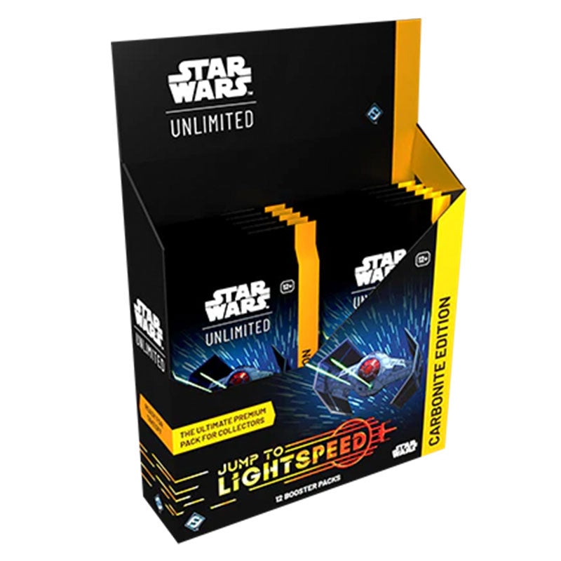 Pre-Order: Star Wars: Unlimited Jump to Lightspeed - Carbonite Collector Booster Box