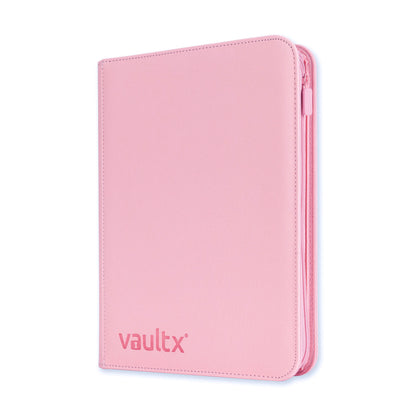 Vault X - 9-Pocket Exo-Tec® - Zip Binder - JUST PINK