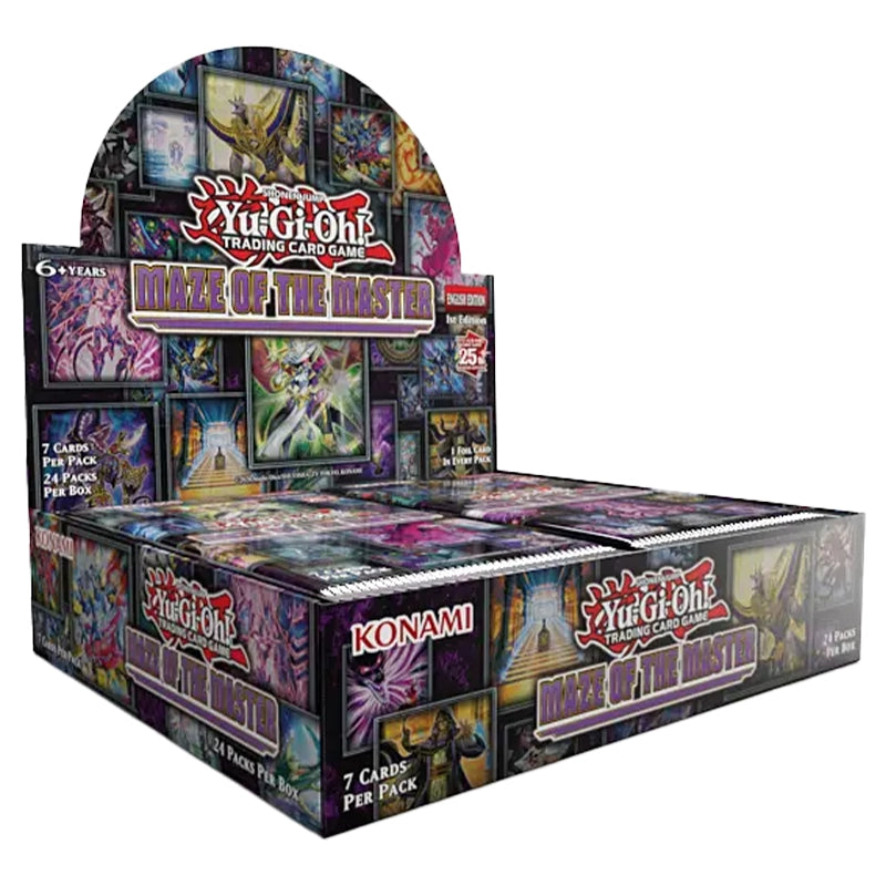 PRE-ORDER: Yu-Gi-Oh! TCG: Maze of the Master Booster Box (24 packs)