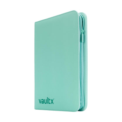 Vault X - 9-Pocket Exo-Tec® - Zip Binder - Mint Green