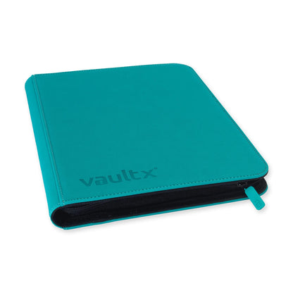 Vault X - 9-Pocket Exo-Tec® - Zip Binder - Ocean Blue