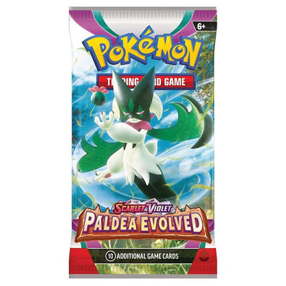 Pokemon - Scarlet & Violet 2 - Paldea Evolved - Booster Pack (10 Cards)