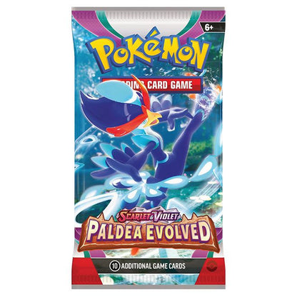 Pokemon - Scarlet & Violet 2 - Paldea Evolved - Booster Pack (10 Cards)