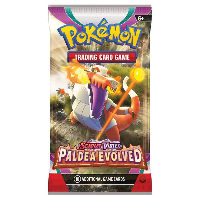 Pokemon - Scarlet & Violet 2 - Paldea Evolved - Booster Pack (10 Cards)