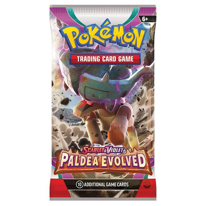 Pokemon - Scarlet & Violet 2 - Paldea Evolved - Booster Pack (10 Cards)