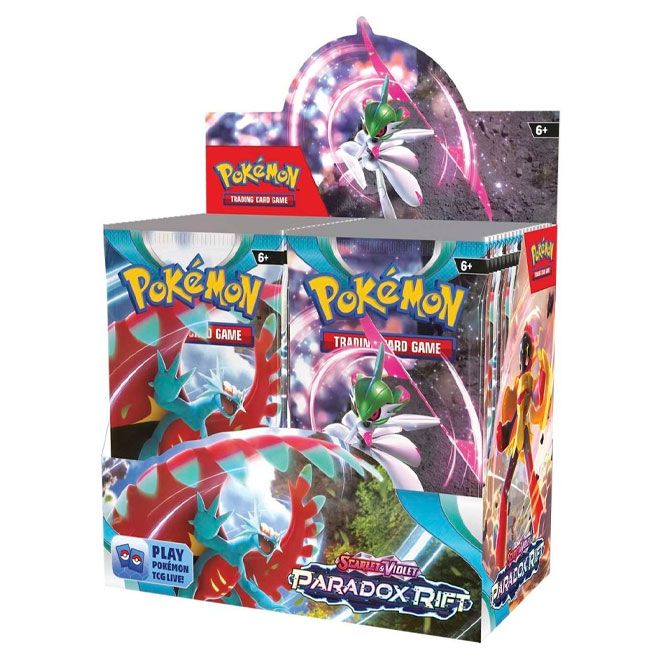 Pokemon - Scarlet & Violet - Paradox Rift - Booster Box & Roaring Moon ETB Bundle
