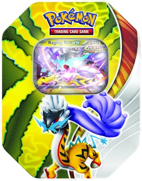 Pokemon - Paradox Destinies Tin - Raging Bolt ex