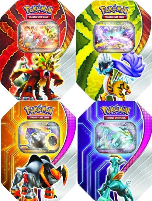 Pokemon - Paradox Destinies Tin x4