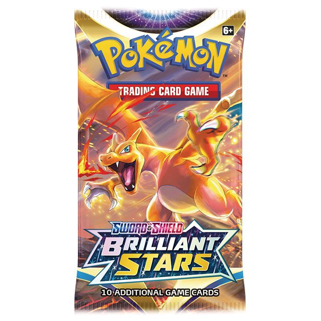 Pokemon Brilliant Stars: Booster Pack (10 Cards)