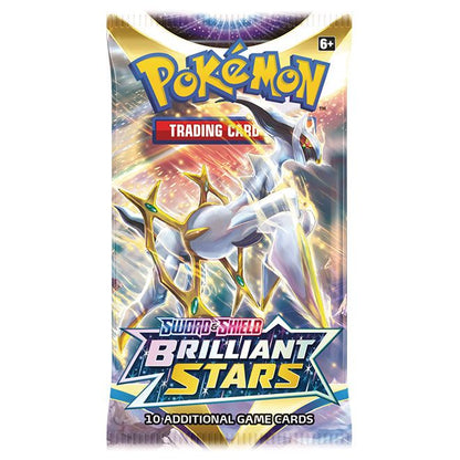 Pokemon Brilliant Stars: Booster Pack (10 Cards)