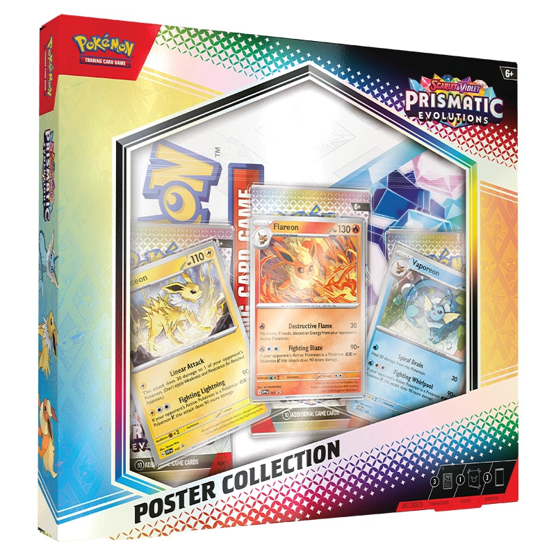 PRE-ORDER: Pokemon - Scarlet & Violet 8.5 - Prismatic Evolutions - Poster Collection