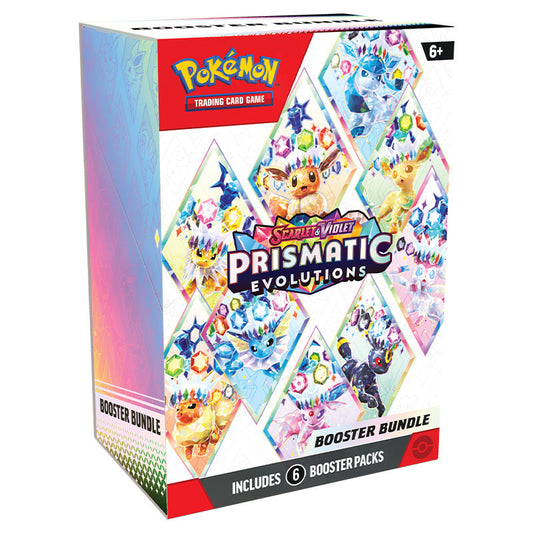 PRE-ORDER: Pokemon - Scarlet & Violet 8.5 - Prismatic Evolutions - Booster Bundle - 2 PER CUSTOMER