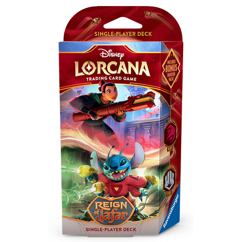 Disney Lorcana: Reign of Jafar - Starter Deck - Mulan & Stitch