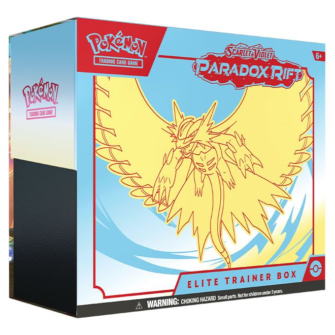 Pokemon - Scarlet & Violet - Paradox Rift - Booster Box & Roaring Moon ETB Bundle