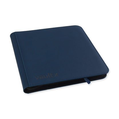 Vault X - 12-Pocket Exo-Tec® - Zip Binder - Royal Blue