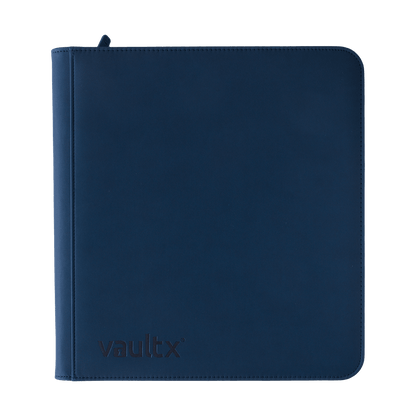 Vault X - 12-Pocket Exo-Tec® - Zip Binder - Royal Blue