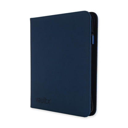 Vault X - 12-Pocket Exo-Tec® - Zip Binder - Royal Blue