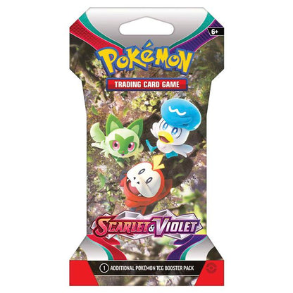 Pokemon - Scarlet & Violet Base: Booster Pack (10 Cards) - Sleeved