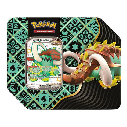 Pokemon: Scarlet & Violet 4.5: Paldean Fates –  7" Tin – Great Tusk