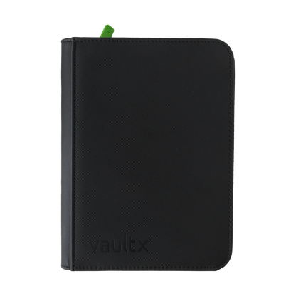 Vault X - 4-Pocket Exo-Tec® - Zip Binder - Black