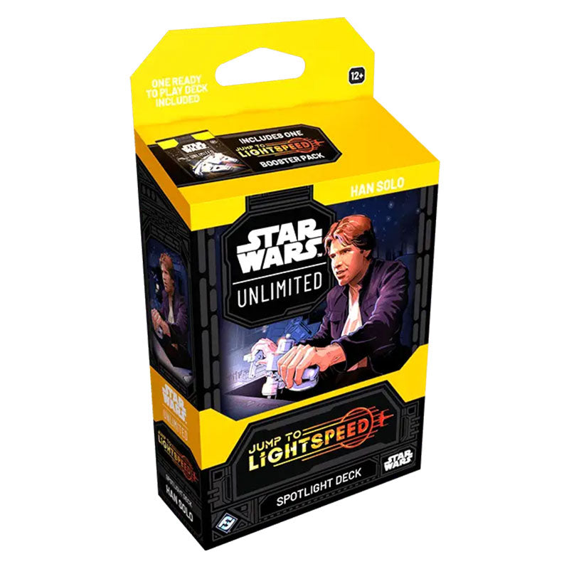 Pre-Order: Star Wars: Unlimited Jump to Lightspeed - Spotlight Deck Han Solo