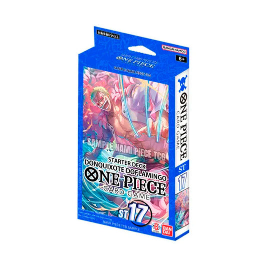 One Piece Card Game - Starter Deck - Blue - Donquixote Doflamingo (ST-17)