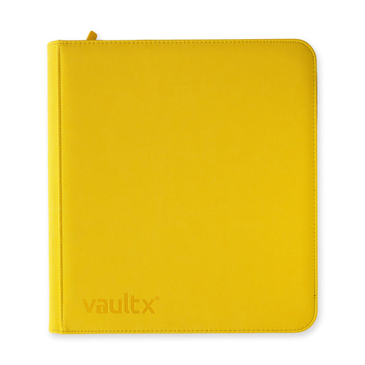 Vault X - 12-Pocket Exo-Tec® - Zip Binder - Sunrise Yellow