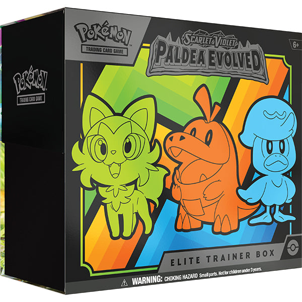 Pokemon - Scarlet & Violet - Paldea Evolved - Booster Box & ETB Bundle