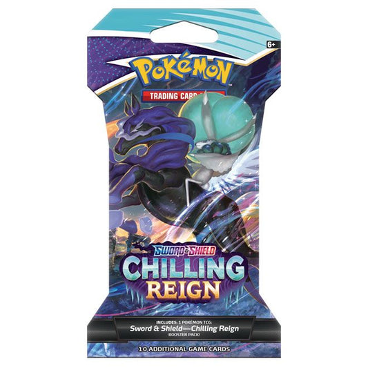 Pokemon - Chilling Reign: Booster Pack (10 Cards) - Sleeved