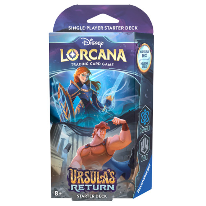 PRE-ORDER: Disney Lorcana Trading Card Game - Starter Deck - Anna & Hercules