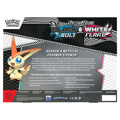 Pokemon - Scarlet & Violet 10.5 - Black Bolt & White Flare Unova Victini Illustration Collection