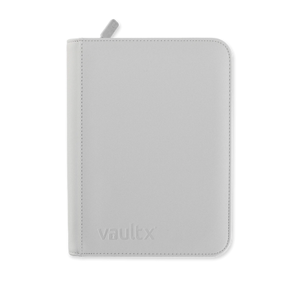 Vault X - 4-Pocket Exo-Tec® - Zip Binder - WHITE EDITION