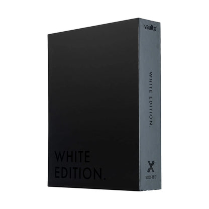 Vault X - 4-Pocket Exo-Tec® - Zip Binder - WHITE EDITION