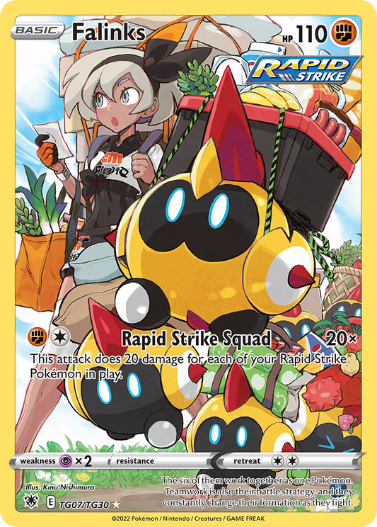 Pokemon Singles - Astral Radiance Trainer Gallery - Falinks TG07/TG30