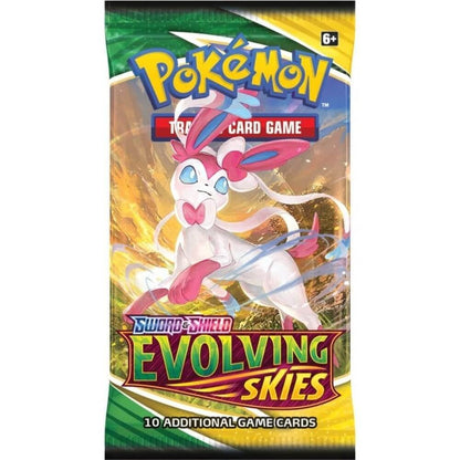 Pokemon Evolving Skies: Booster Pack (10 Cards)